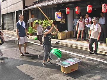 写真 地蔵盆の様子