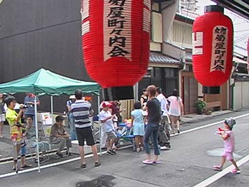 写真 地蔵盆の様子