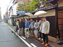 地域問題研究所視察団