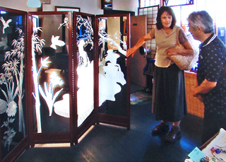 写真 水まわしの実演